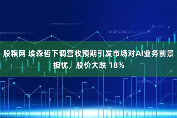 股粮网 埃森哲下调营收预期引发市场对AI业务前景担忧，股价大跌 18%